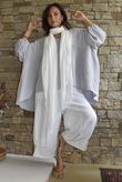 Suri Cushion Cotton Artist Smock Pearl